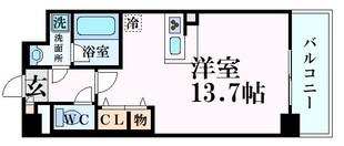 今津駅 徒歩5分 5階の物件間取画像